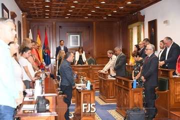  La lucha contra la lacra machista se sube al taxi en Telde/Francisco Javier Santana.